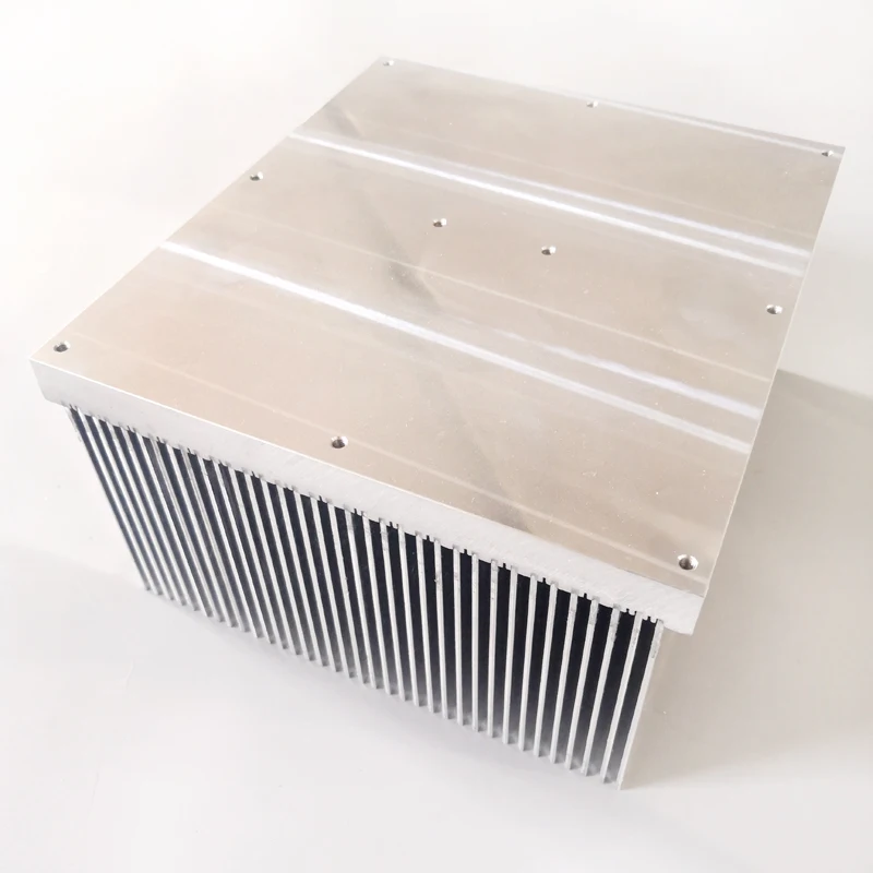 High Power Heatsink 203(w)*114(h)*228(l)mm With Filled Heat Conductive Epoxy Buy High Fin