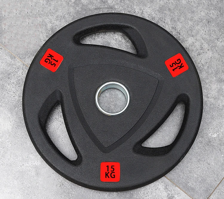 3 Holes Black Rubber Weight Plate Buy Weight Plate,Rubber Weight