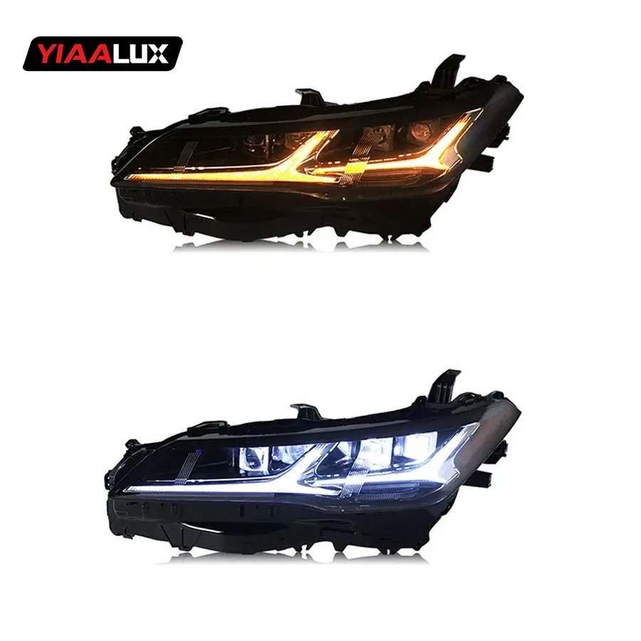 Car LED HeadLamp For Toyota 2018-2023 Avalon Led Daytime Running Headlight Assembly Turn Signal LED Lens Light Accessories supplier