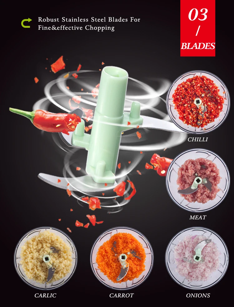 Factory Manual Pull Chopper Good Quality Hand Pulling Chopper Salad ...