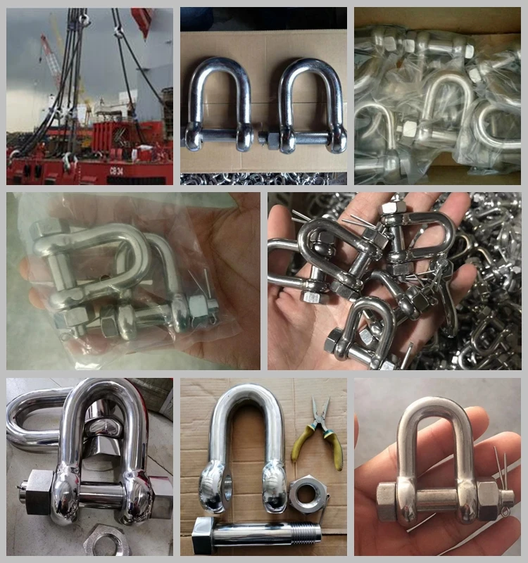 US Type Safety Pin D Shackle G2150