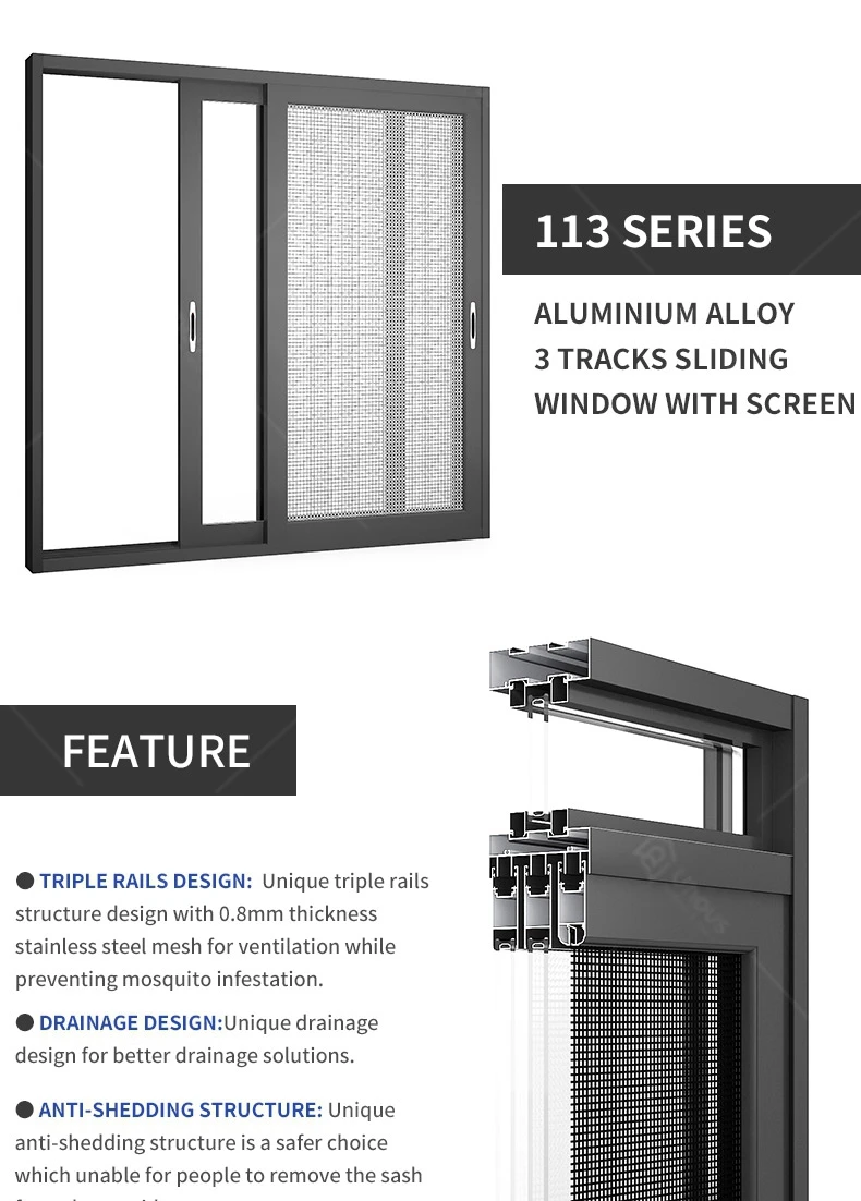 aluminium sliding window and doors in wholesale price