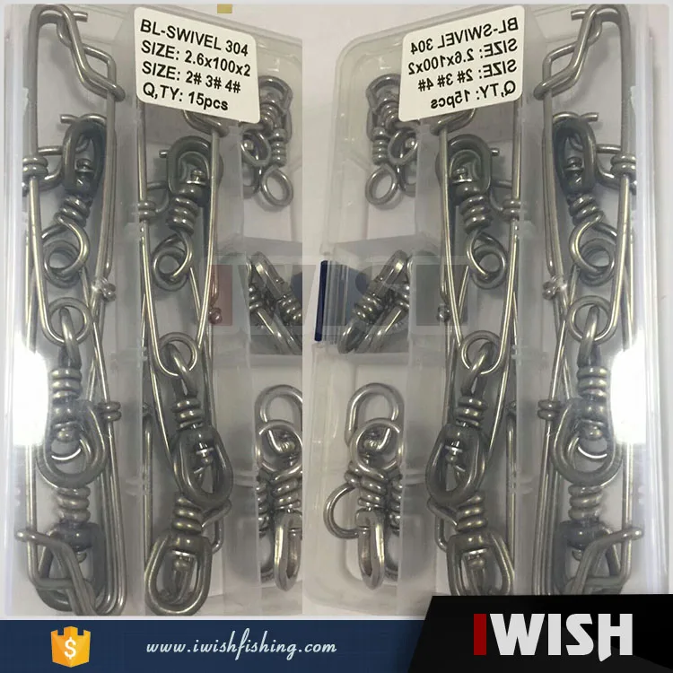 Fishing Halibut Longline Gear Large Longling Snap With Swivel Shark