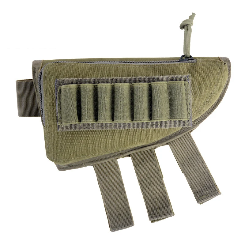 Adjustable Tactical Cheek Rest Pad Ammo Pouch