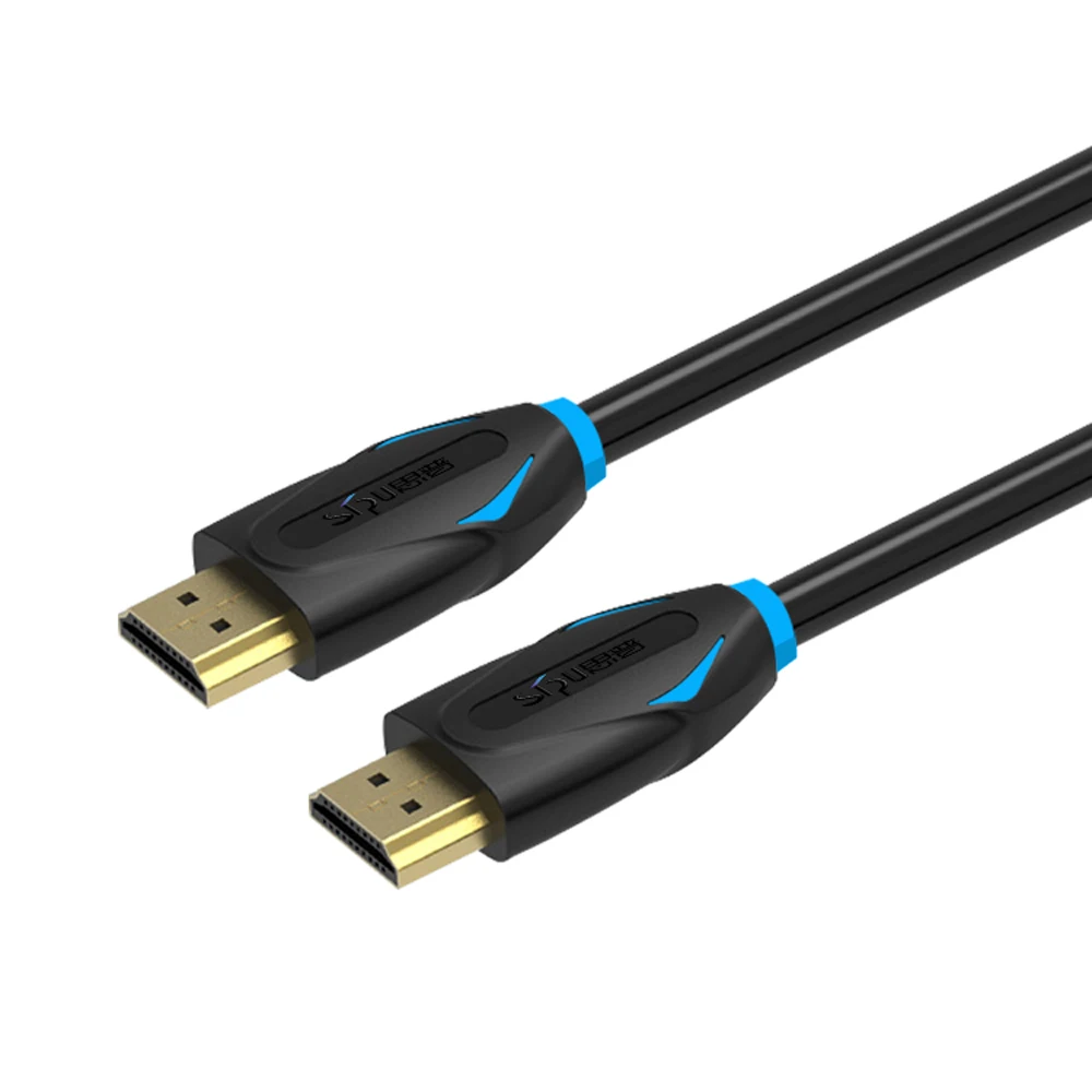 For computer Custom logo pvc cover 4k Gold Plated 1080p ultra slim hdmi 4K cable - idealCable.net