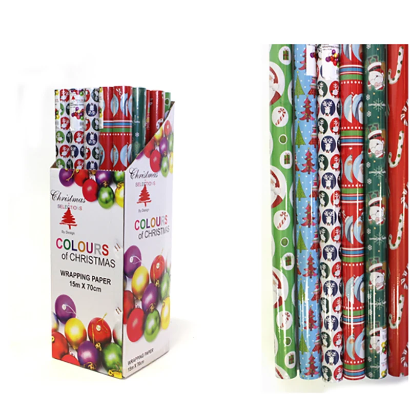 Wholesale Christmas Wrapping Paper Roll Paper,70cm*500cm/roll - Buy