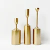 Buddhist supplies brass candle holder base custom brass crafts CNC machining processing