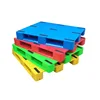 Stackable flat top solid HDPE deck pallet, euro durable PP small plastic pallet, custom cheap recycle plastic pallet 1200x1000