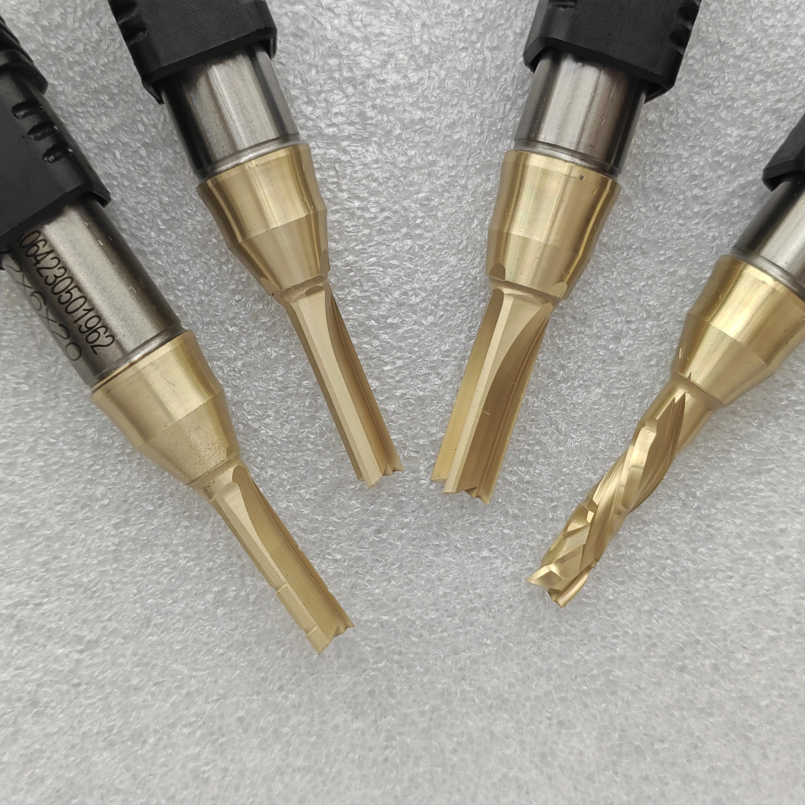 Woodworking TCT Router Bit Cutting Wood Acrylic PVC MDF Spiral Carbide ...