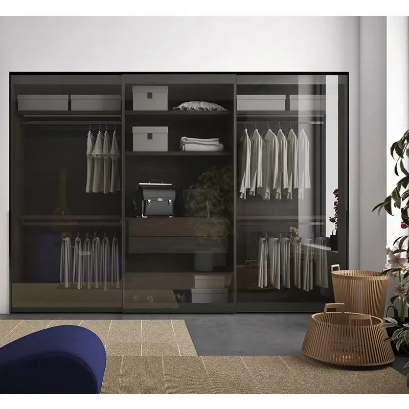 Venta al por mayor closet sencillos de madera-Compre online los mejores