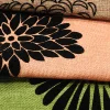 hot sale modern fashion home textile China Cheap decorative knitted Flock Fabric For Sofa And Furniture