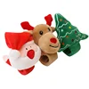 Creative Santa Claus elk Christmas tree clap ring Bracelet