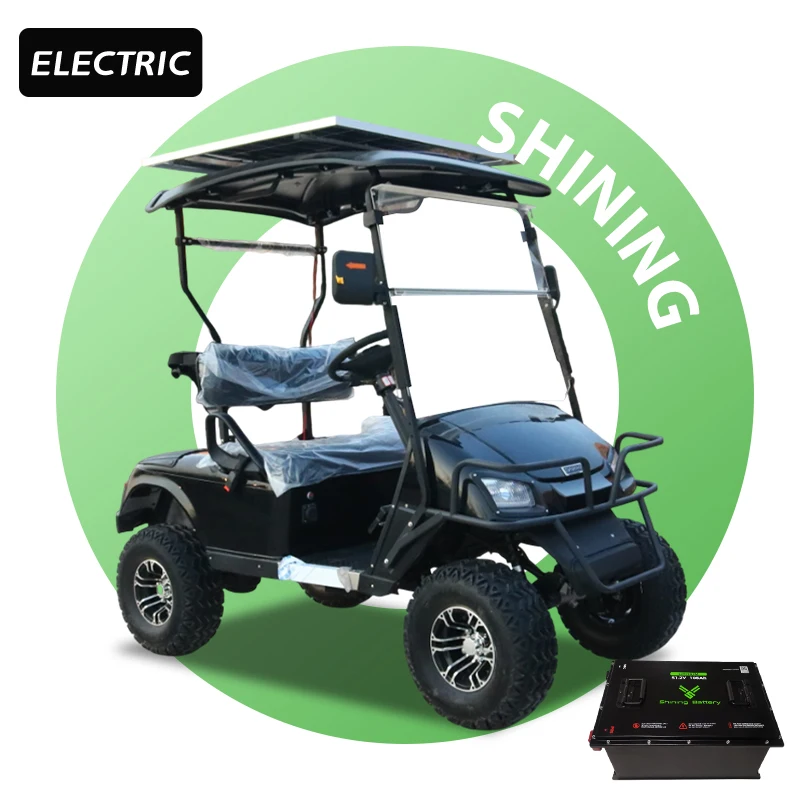 cart with solar panel