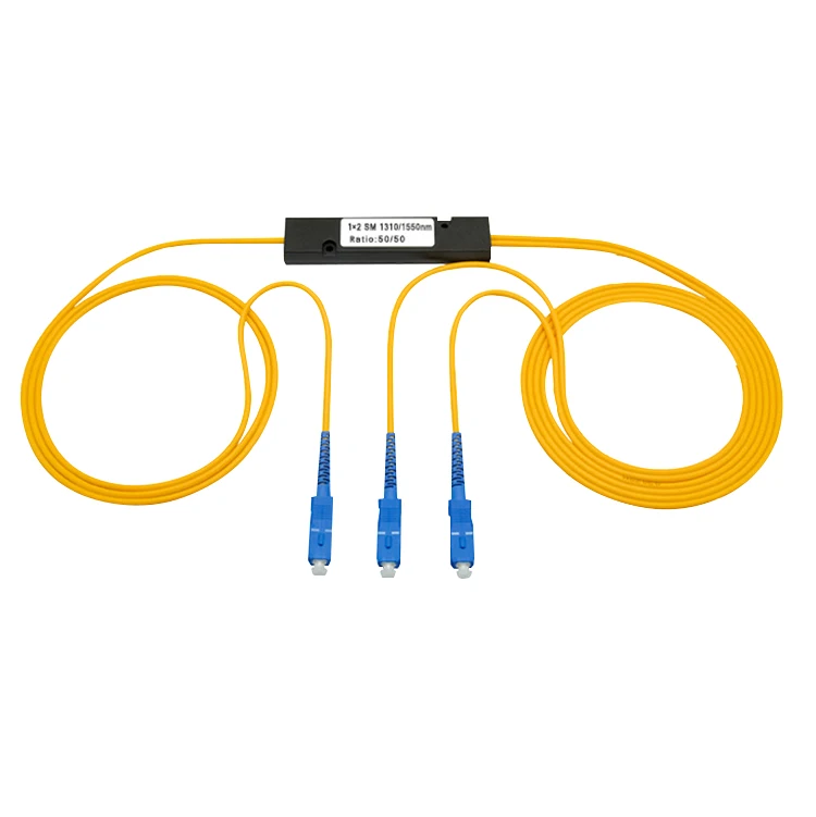 1x2 Fiber Optic Fbt Splitter Fused Biconical Taper Coupler Lc Upc 1x2