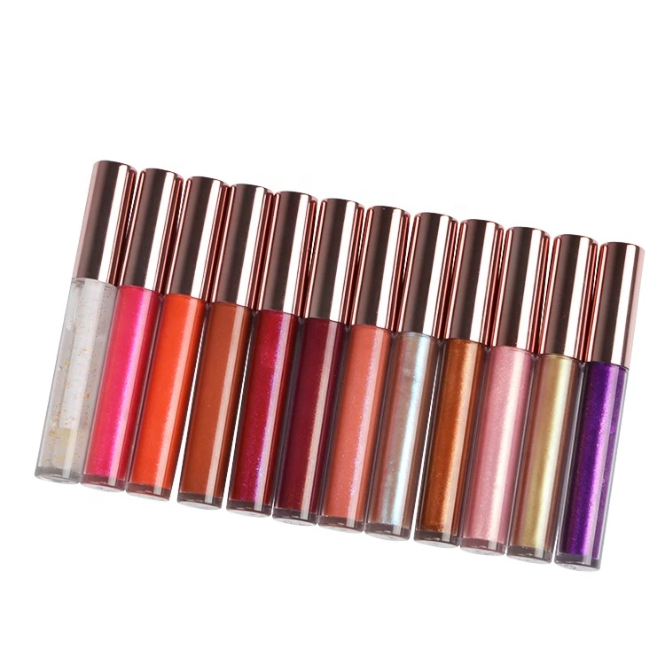 Wholesale Private Label Luxury Rose Gold Lip Gloss