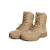 Slip-Resistant High Quality Side Zipper Sand Color Safety Military Boots