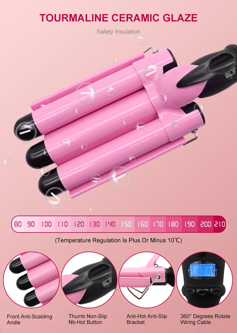 iron hair curler hair curling