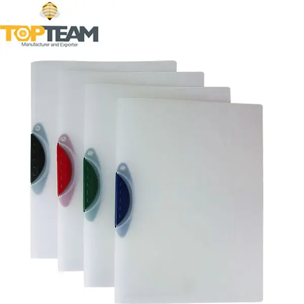 A5 Ppスイングクリップレポートファイルフォルダー、透明プラスチックppスイングクリップレポートファイルフォルダー Buy A5 Pp