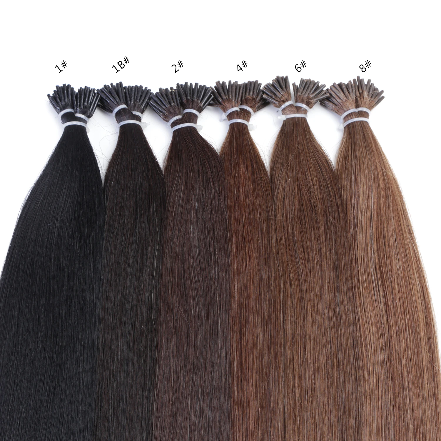 
Neitsi 100%Human Hair Double Drawn Wholesale Italian Keratin U tip/Flat tip/I Tip Hair Extensions 