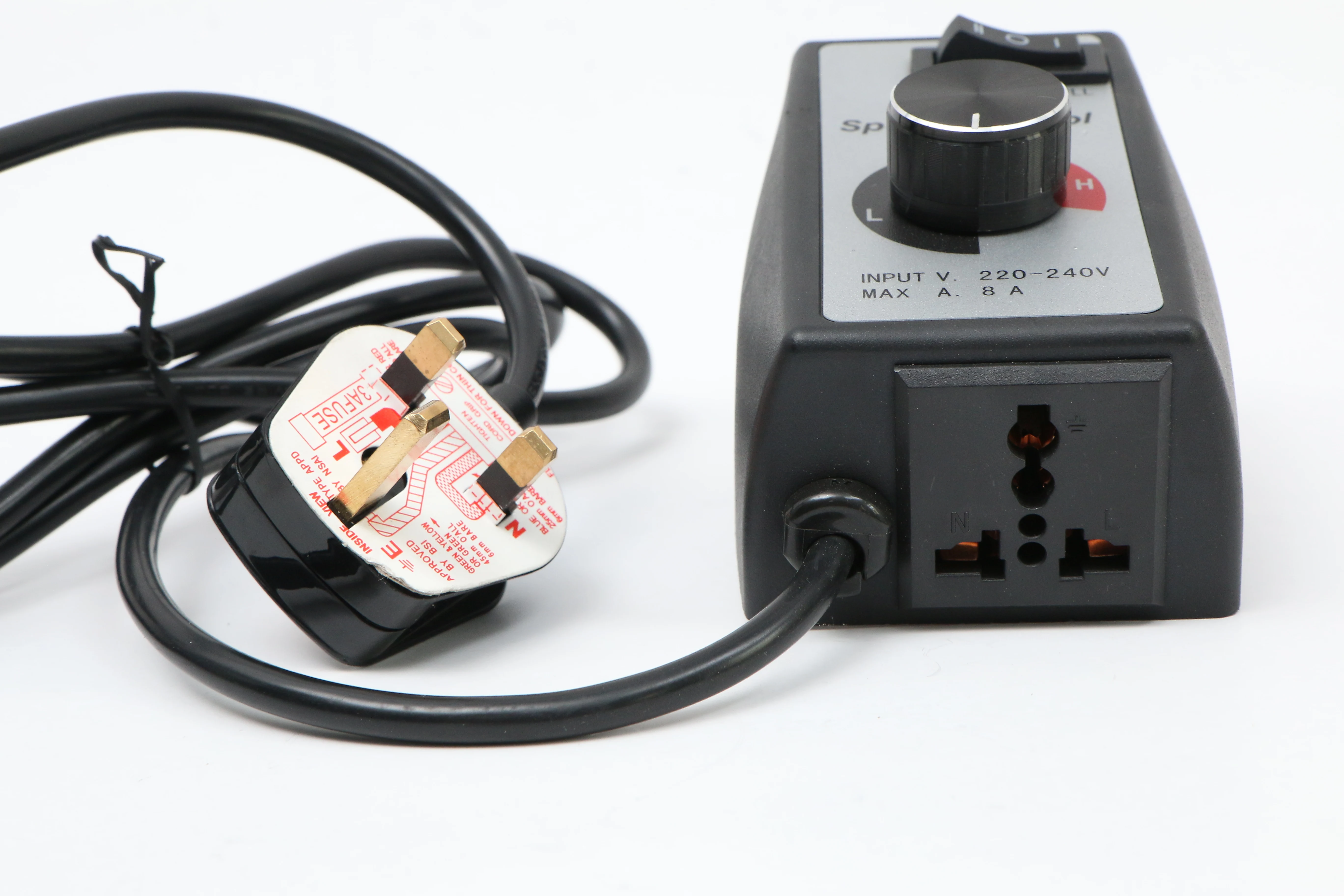 Uk Plug Ac220v Variable Exhaust Fan Speed Controller Buy Remote Fan