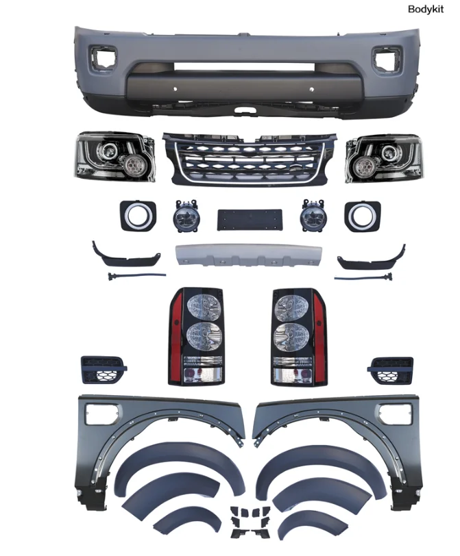 Pp Body Kit Bodykits For Discovery 3 Upgrade Discovery 4 With Headlight
