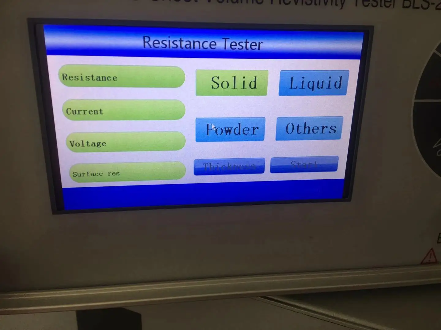 Surface Resistivity Meter/ Volume Resistivity Tester For Plastic,Rubber