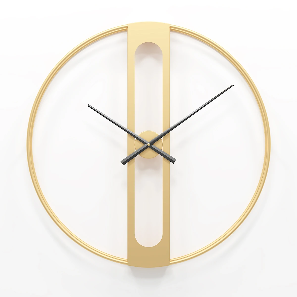 Modern Gold Creative Art Home Decor Metal Wall Clock Buy Modern