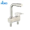 304 stainless steel hot and cold basin faucet household faucet wash basin bathroom double hole two even old decoration