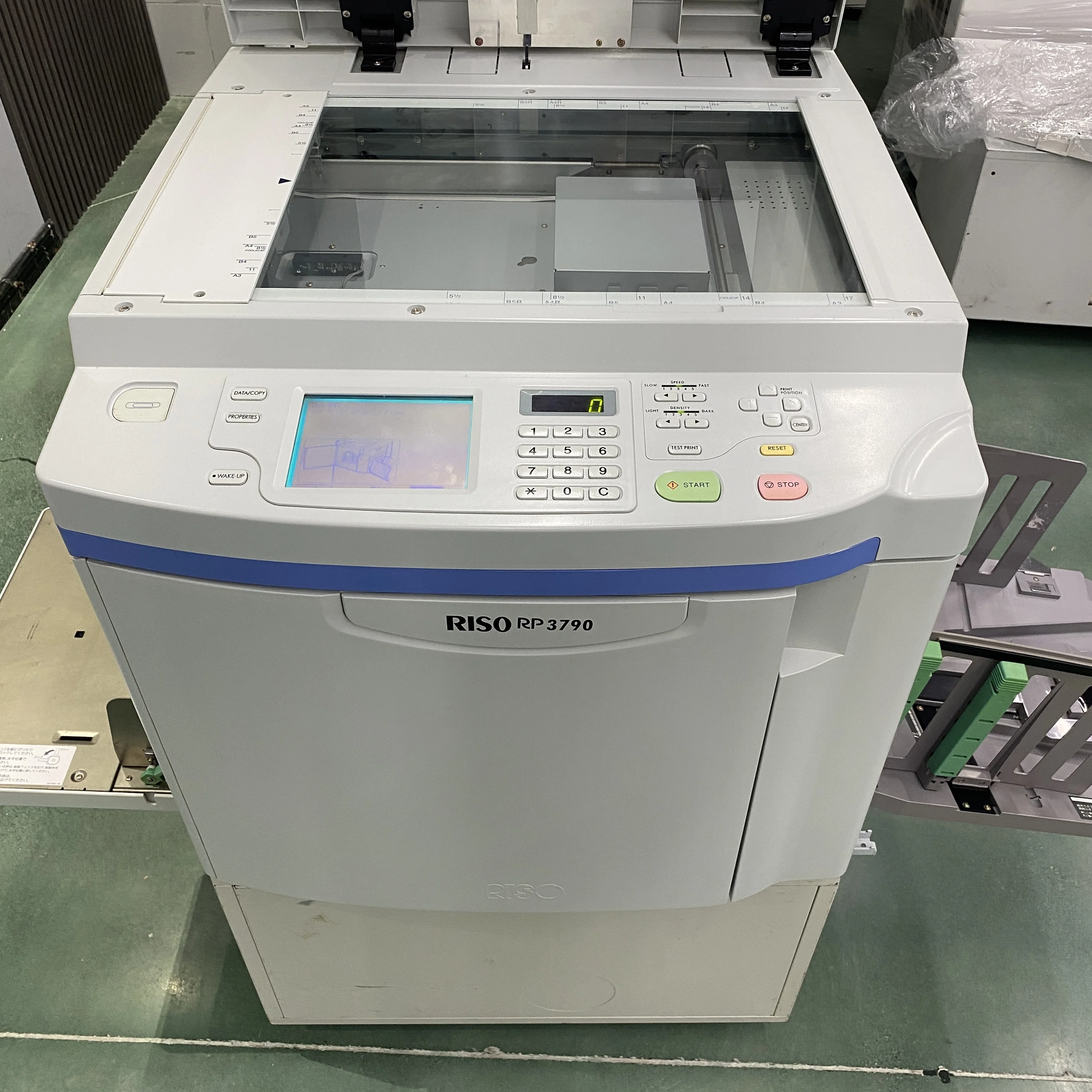 Riso Rp3790 130ppm A3 Paper Digital Duplicator - High Speed Inkjet Printer