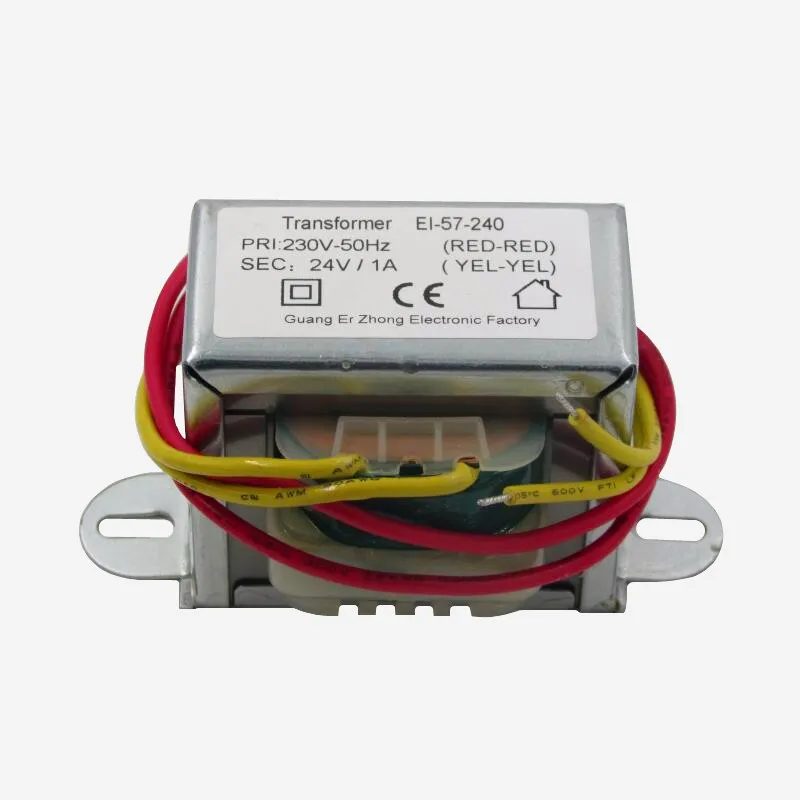 AC to AC Power Transformer, 220V 50Hz Input AC 24V Output 2W Rated EI  Single Phase Transformer for Lighting Power Supplies, Audio Equipment (24V)