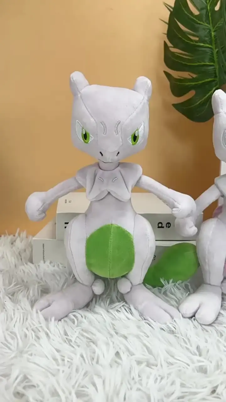 Wholesale Shiny Mewtwo 25CM Plush Doll Stuffed Toy|