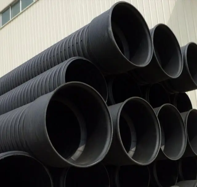 12 Inch Hdpe Double Wall Corrugated Perforated Drainage Plastic Culvert