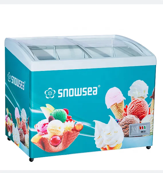 SD-268 Snowsea CE CB Approved Icecream Chest Freezers