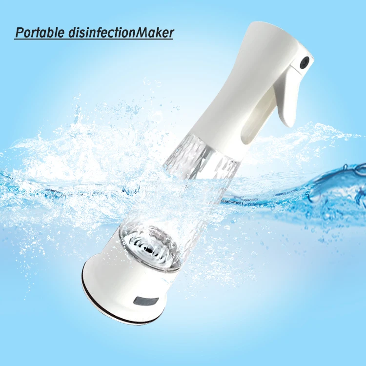 Portable 5 Min Hypochlorite Disinfection Water Generator No Need Salt Water Making Machine