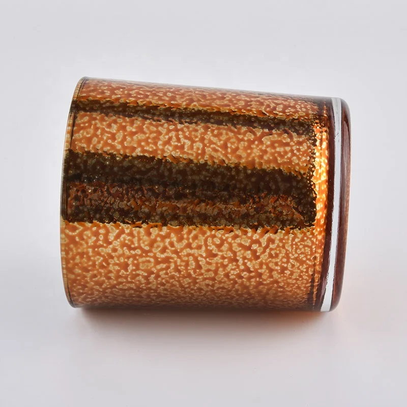 New Surface Decoration Glass Candle Holders Wholesale