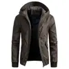 Mens Fashion Style Winter Autumn Jacket Casual Top with Pocket Zipper