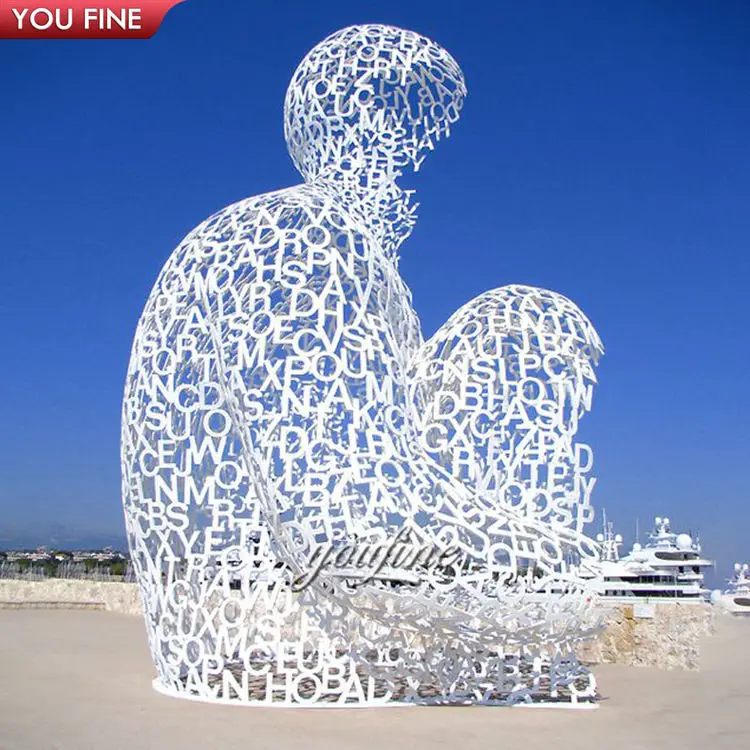 Custom Stainless Steel Hollow Men Sculpture Buy Stainless Steel