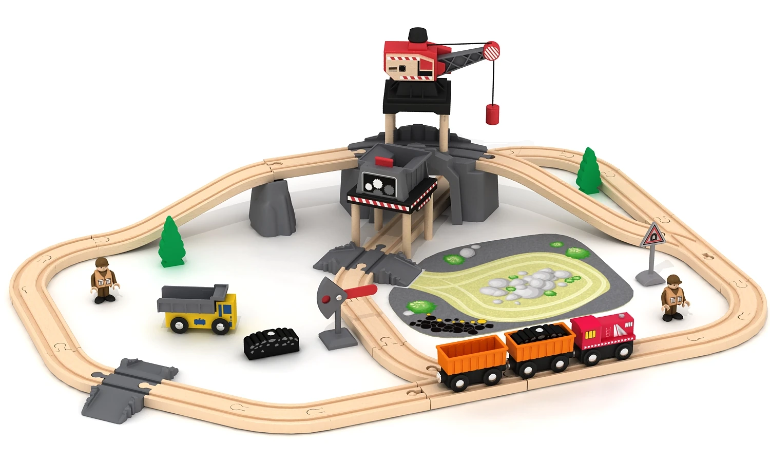 cn wooden train set