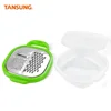 Hot sale Multifunctional plastic stainless steel vegetable box grater with container