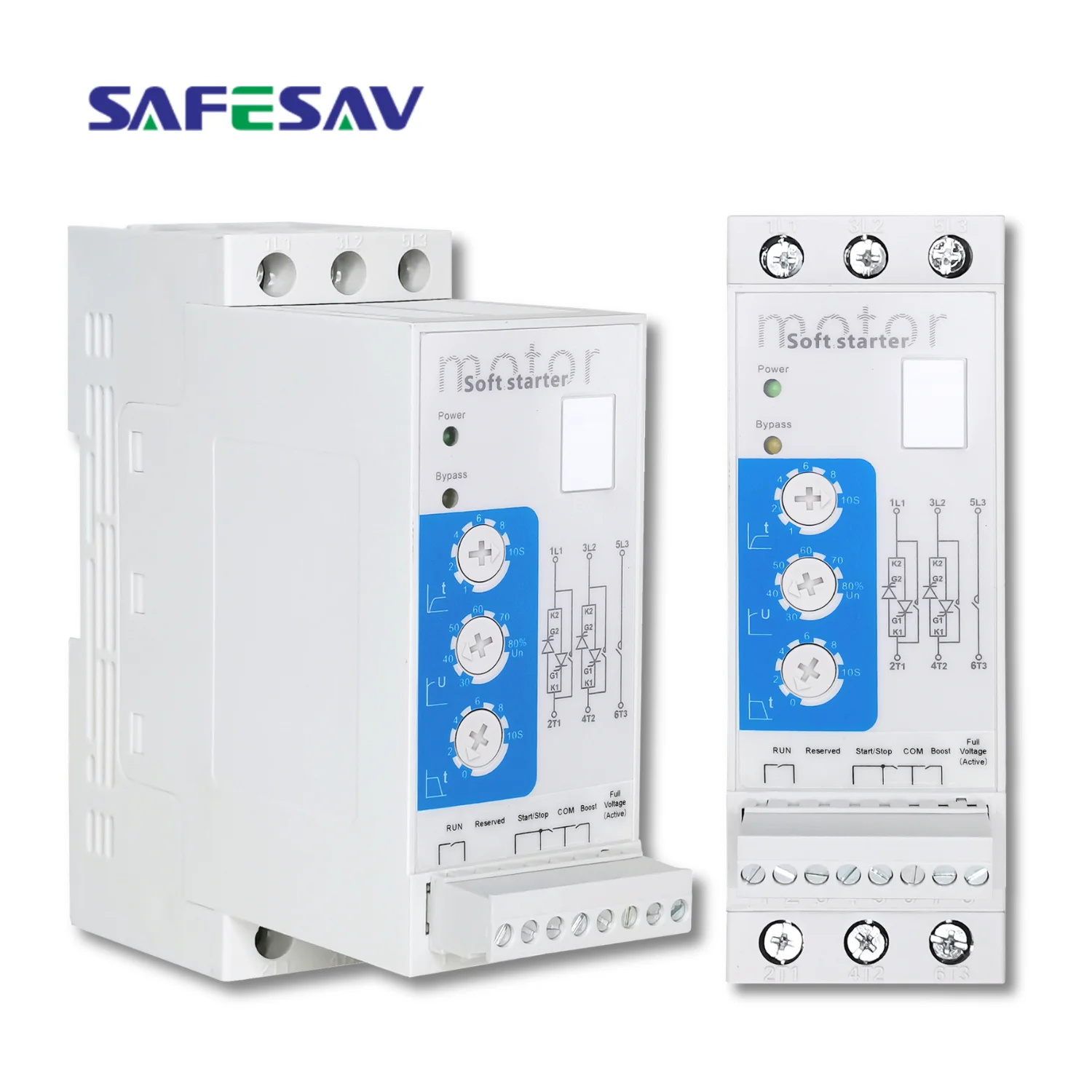 Heschen CJX2-1210 AC contactor showing DIN rail mount, coil terminals, and main power lugs