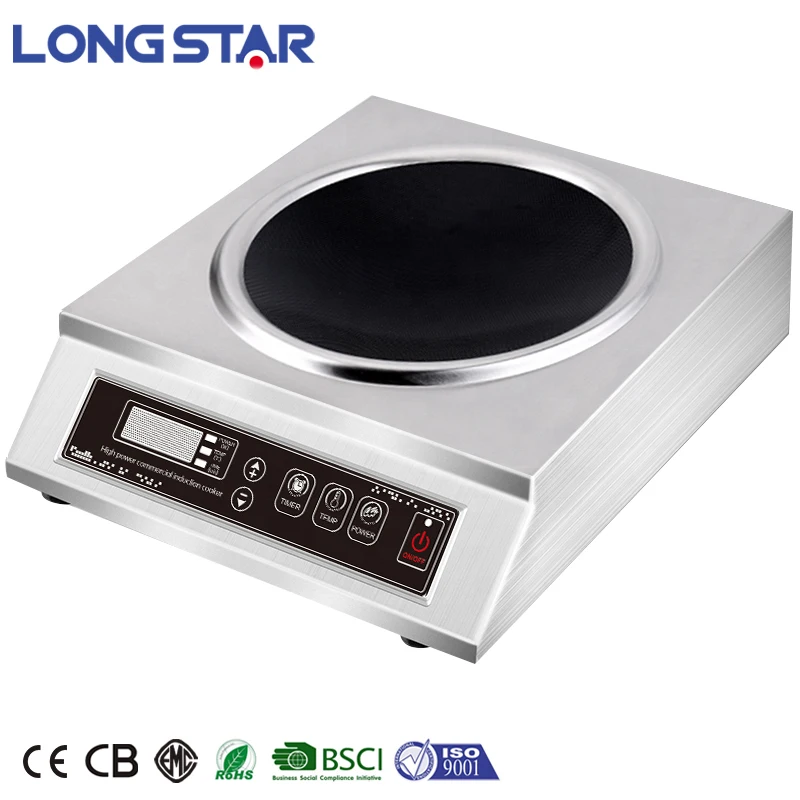 Chinese Supplier Korean Induction Stove 3500w Commercial Button
