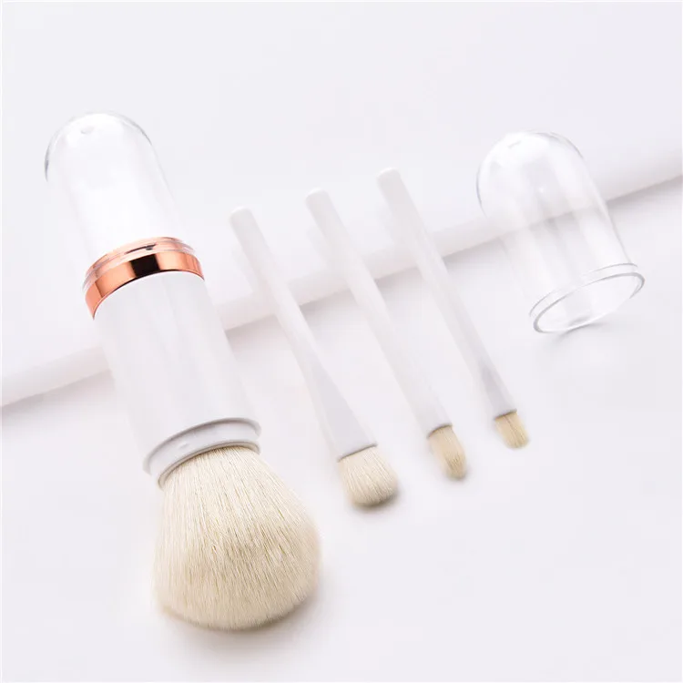 retractable makeup brush