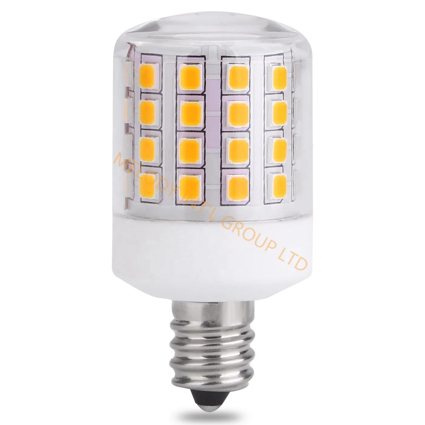 Top Quality Ceramic 5W E12 led bulb dimmable 220v 12V Candle light 230v E11 E12 E14 E17  Lamp 24V 110V no Flicker free