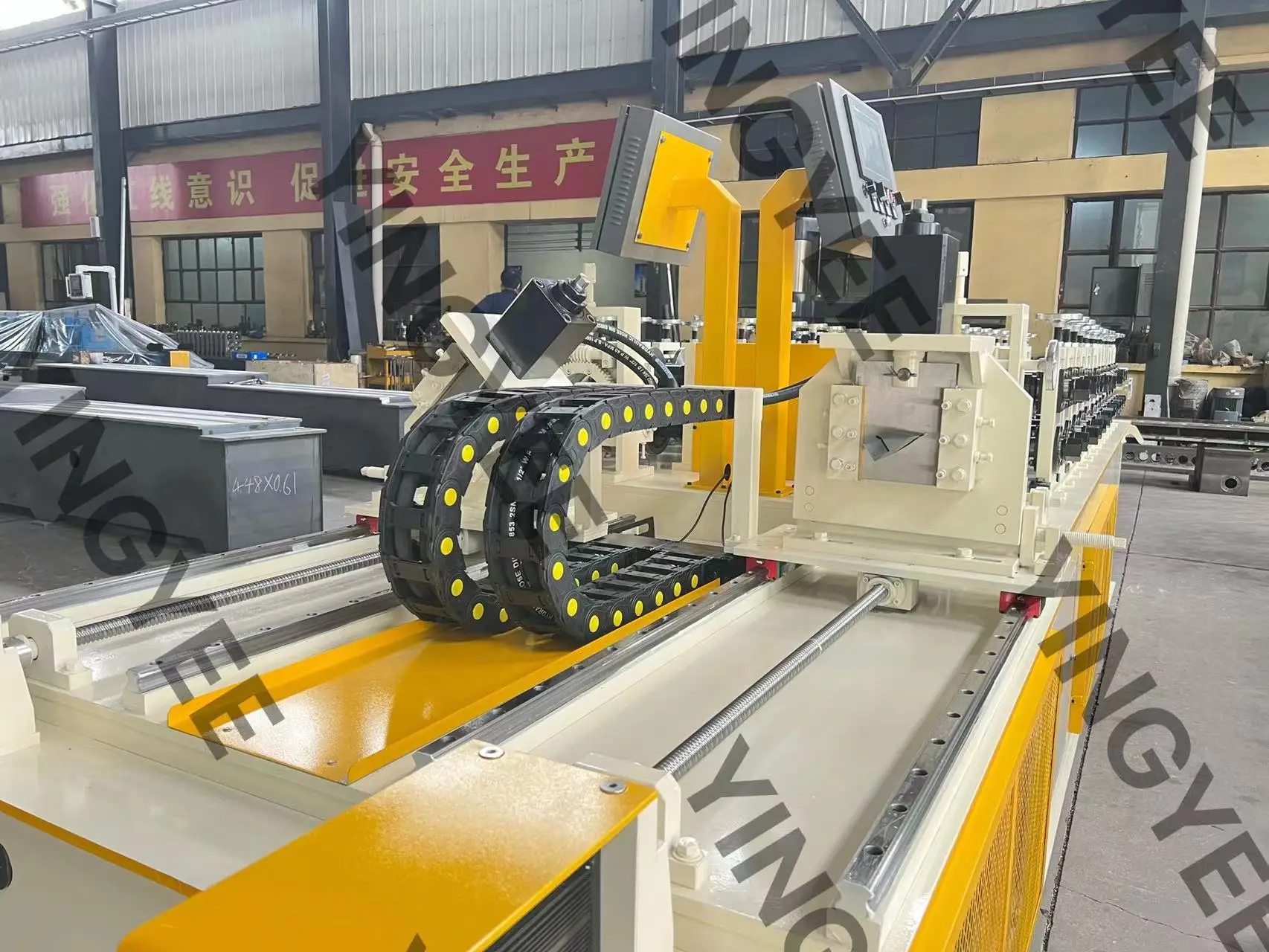 min drywall roll forming machine double out steel construction for manufacturing plants used condition-62