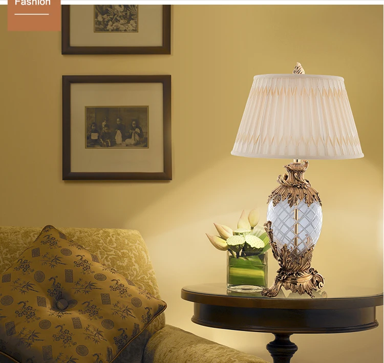 brass living room desk lamp