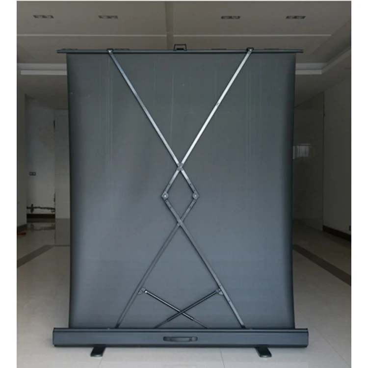 2020 Hot Sell Portable Floor Up Projector Screen For Business