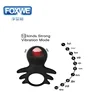 High quality male lock ring vibrator, male electric vibrator, anal plug cock ring, waterproof