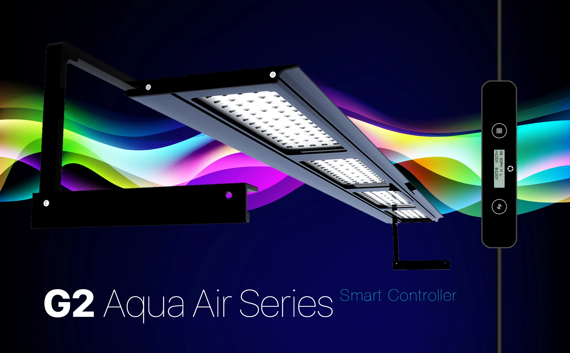 Micmol Smart Led Aquarium Light,Aqua Air Aa1200 Planted,96w,4766