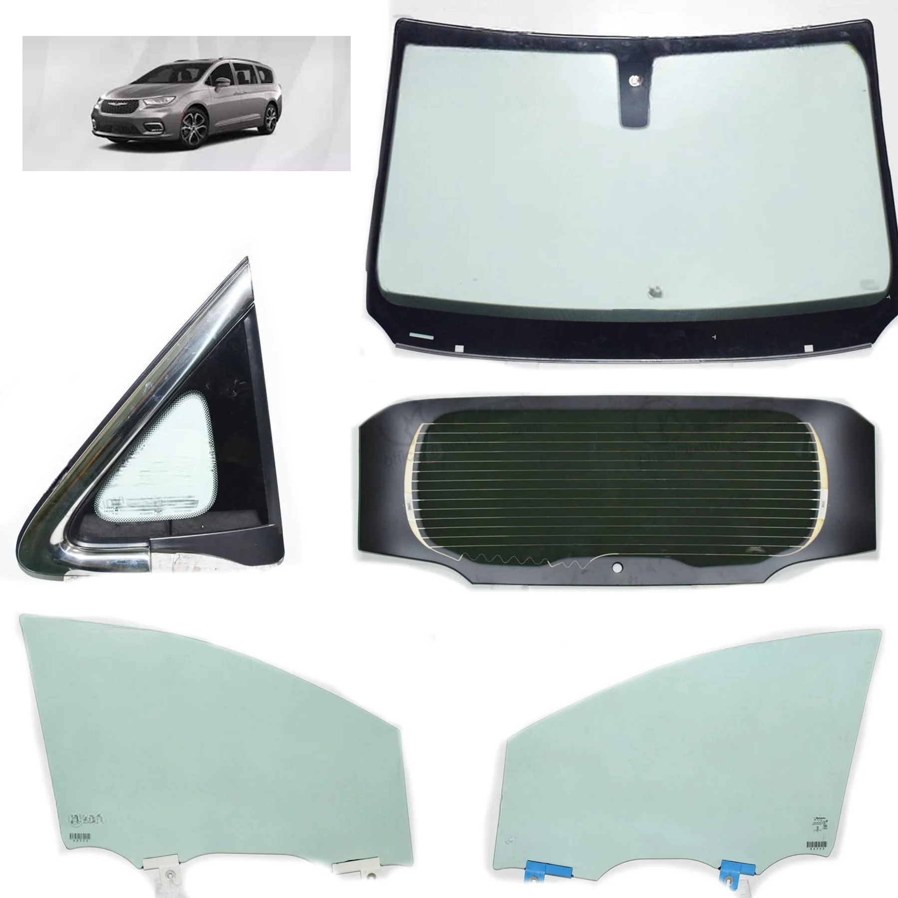 Chrysler Pacifica Windshield Glass Sunroof Car Glass Auto Glass Car