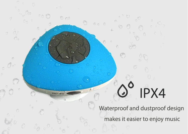 IPX4 approval speakers mini speakers dj bluetooths water dancing speaker for bath - ANKUX.COM